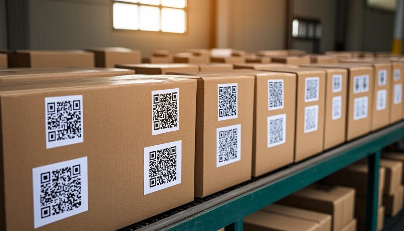 Livraison de colis QR code à N'Djaména, Tchad